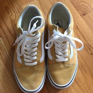 Yellow Old School Vans